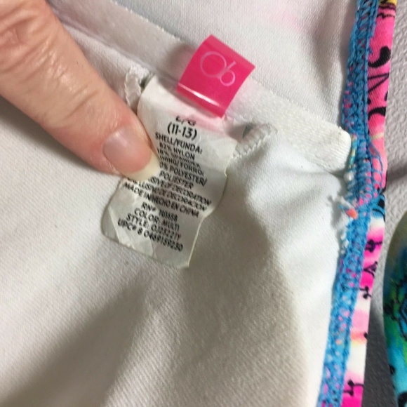 OP Junior Size Large 11-13 Bikini Top Junior Size Large 11-13 Aztec Print - Picture 7 of 8